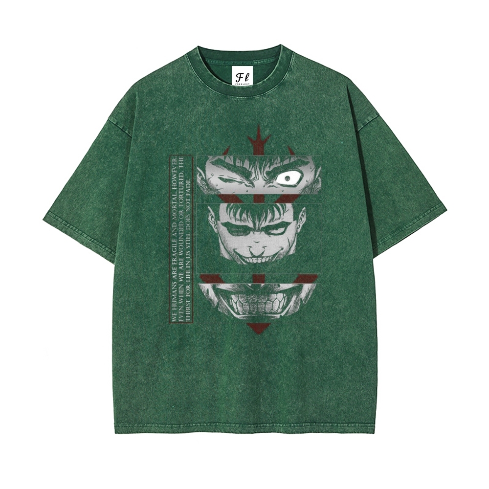 Vintage Oversized T-Shirt|Berserk