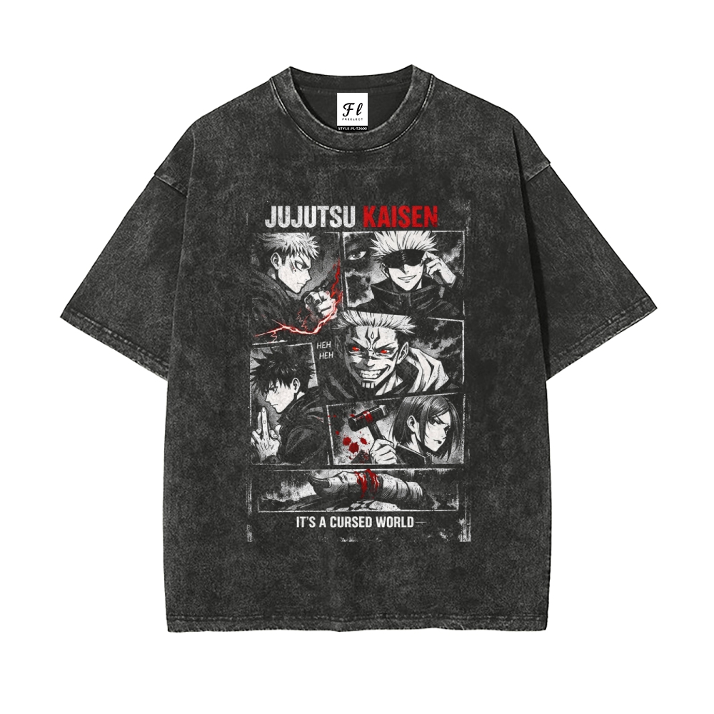 Vintage Oversized T-Shirt Jujutsu Kaisen