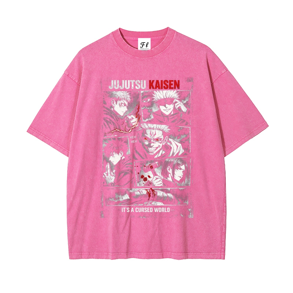 Vintage Oversized T-Shirt Jujutsu Kaisen