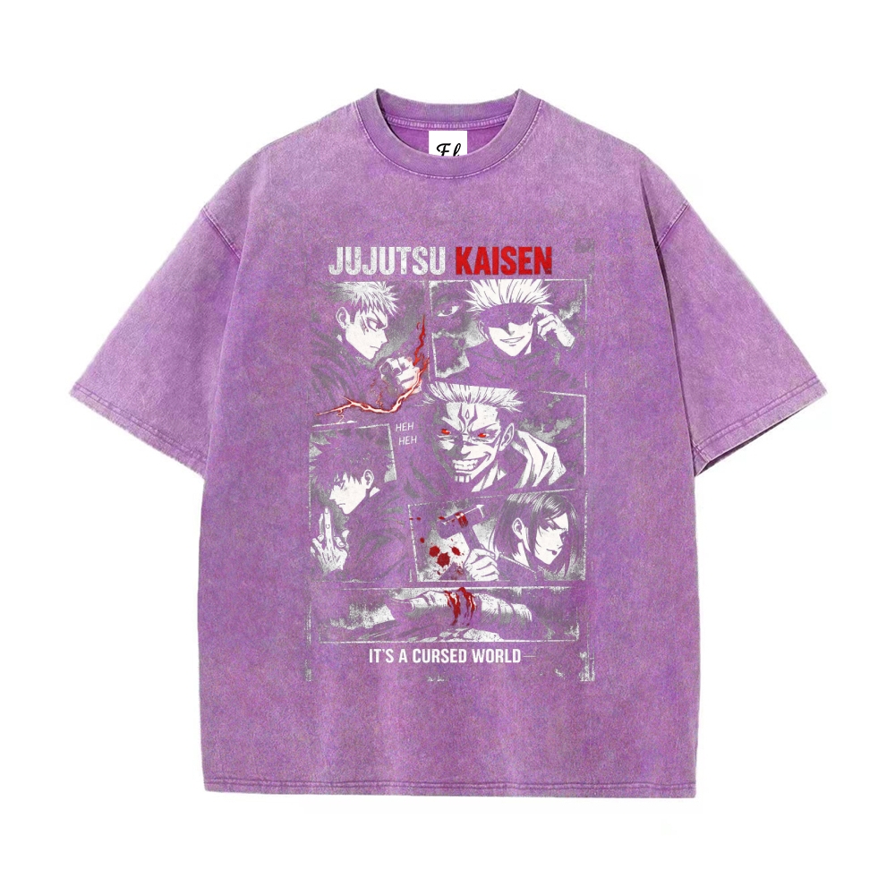 Vintage Oversized T-Shirt Jujutsu Kaisen