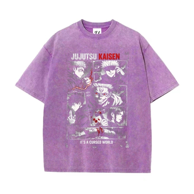 Vintage Oversized T-Shirt Jujutsu Kaisen