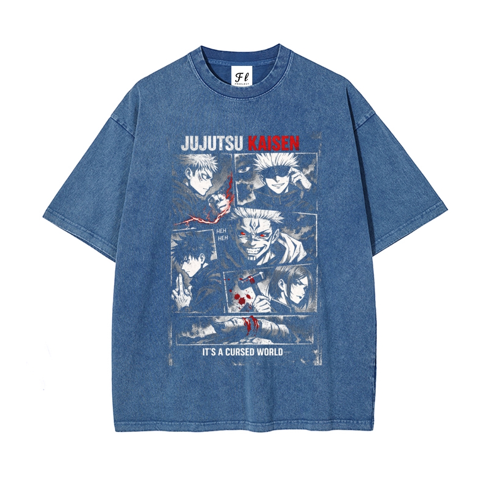 Vintage Oversized T-Shirt Jujutsu Kaisen