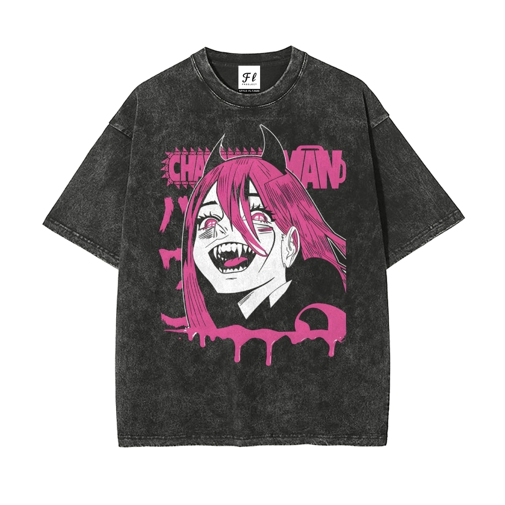 Vintage Oversized T-Shirt Chainsaw Man