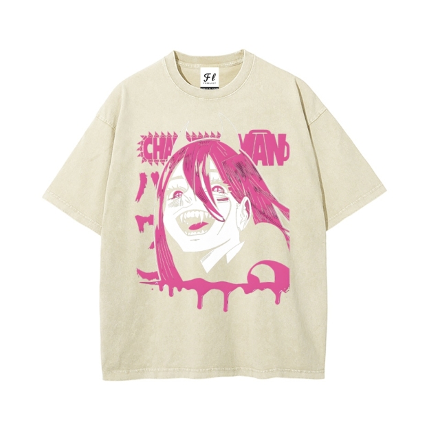 Vintage Oversized T-Shirt Chainsaw Man