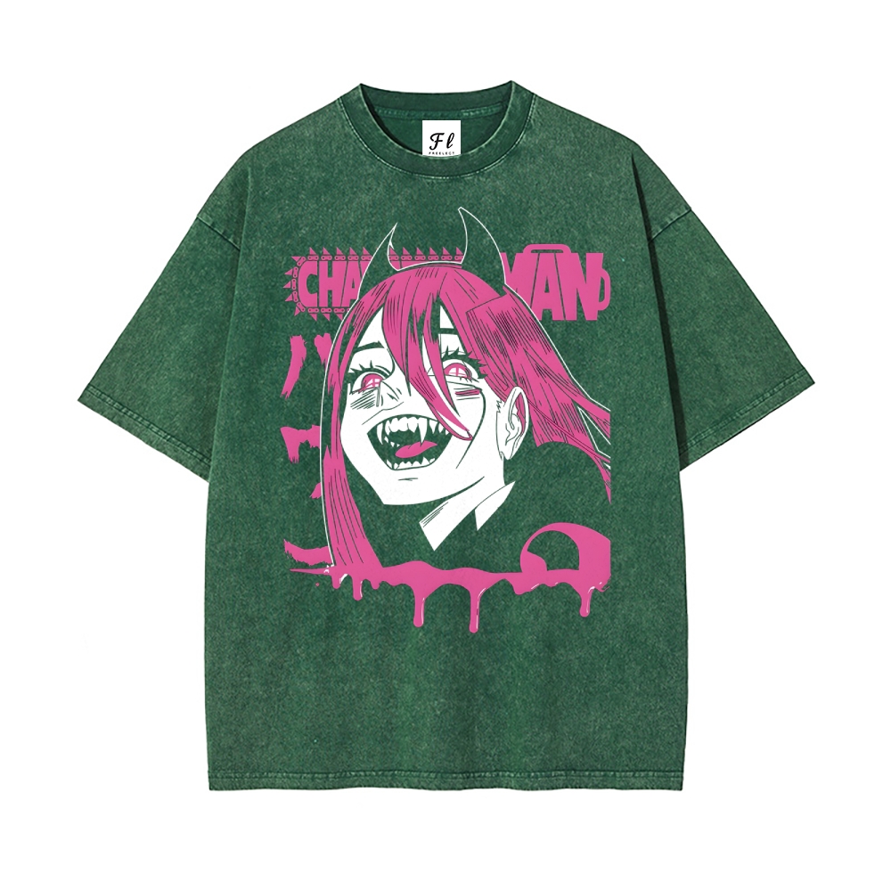 Vintage Oversized T-Shirt Chainsaw Man
