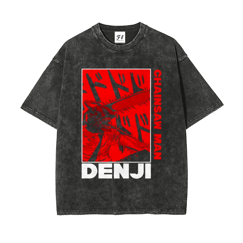 Vintage Oversized T-Shirt Chainsaw Man