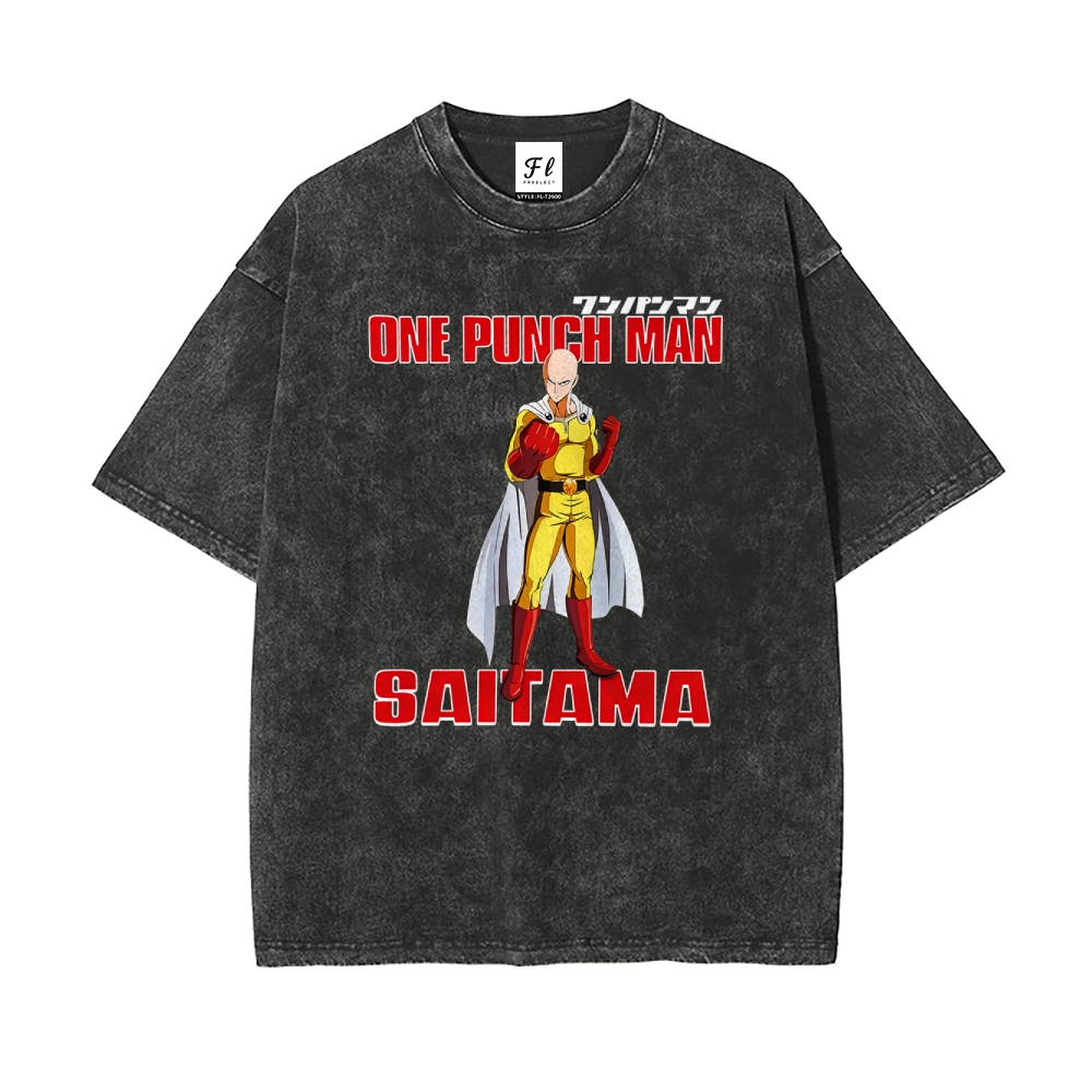 Vintage Oversized T-Shirt ONE PUNCH MAN