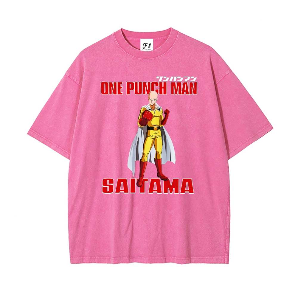 Vintage Oversized T-Shirt ONE PUNCH MAN