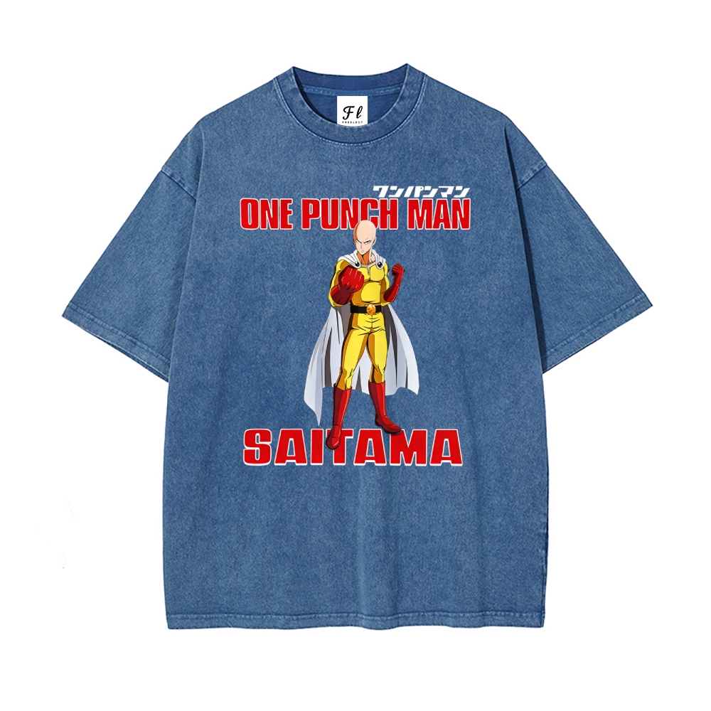 Vintage Oversized T-Shirt ONE PUNCH MAN