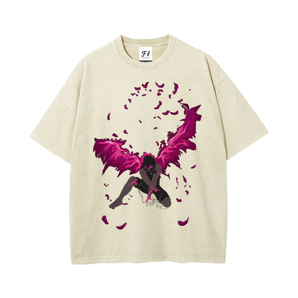 Blue lock pure cotton unisex round neck anime t-shirt