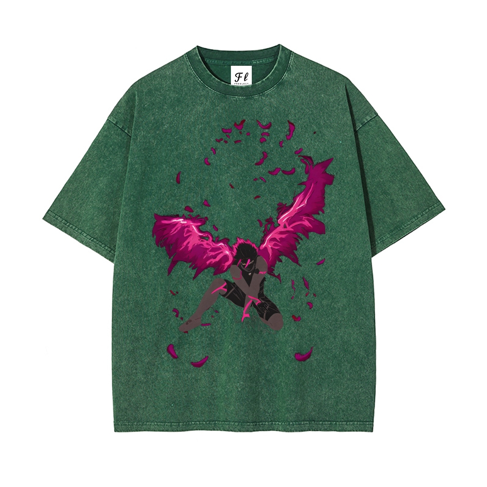 Blue lock pure cotton unisex round neck anime t-shirt