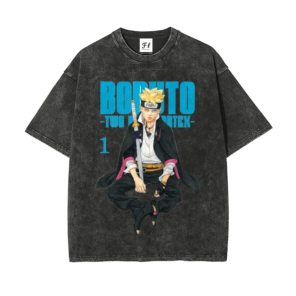 Vintage Oversized T-Shirt Boruto