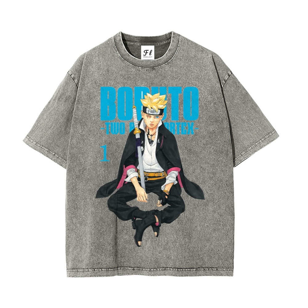 Vintage Oversized T-Shirt Boruto