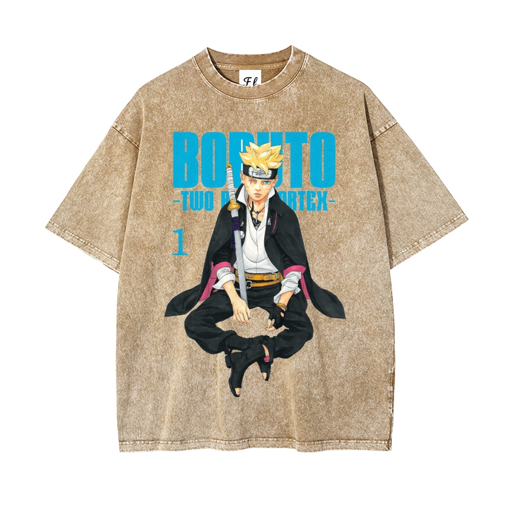 Vintage Oversized T-Shirt Boruto