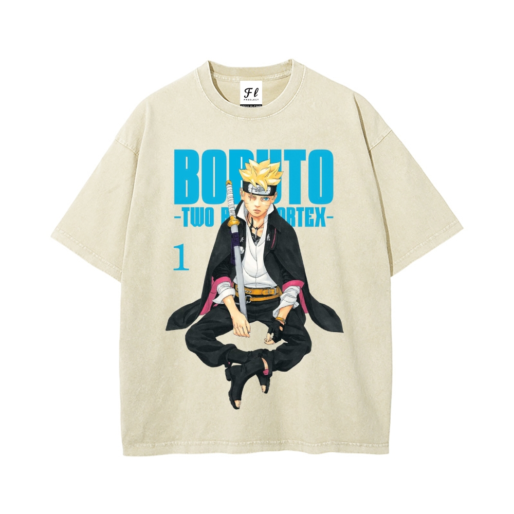 Vintage Oversized T-Shirt Boruto