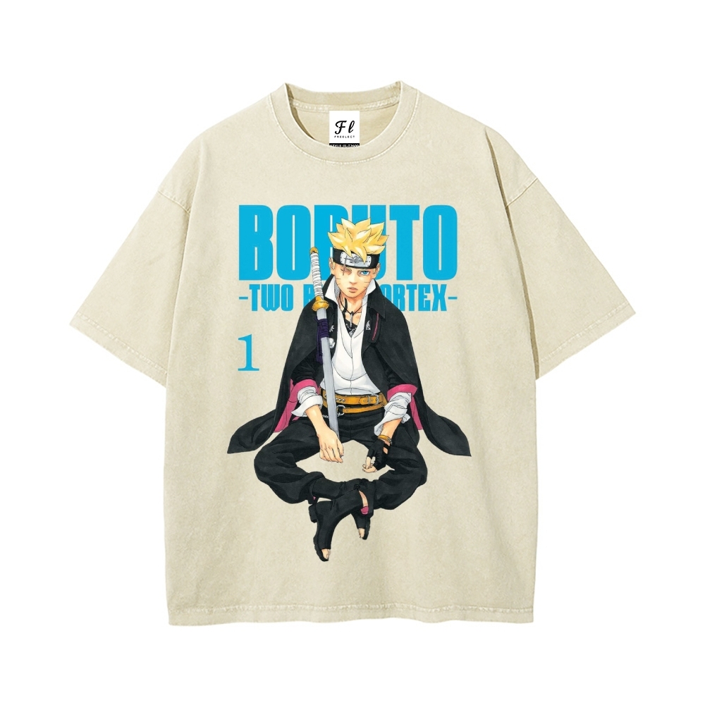 Vintage Oversized T-Shirt Boruto