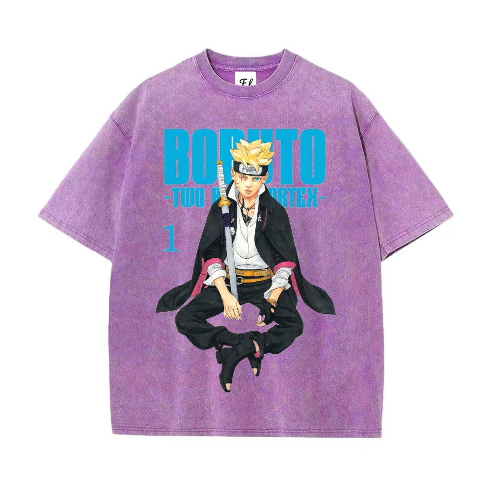 Vintage Oversized T-Shirt Boruto