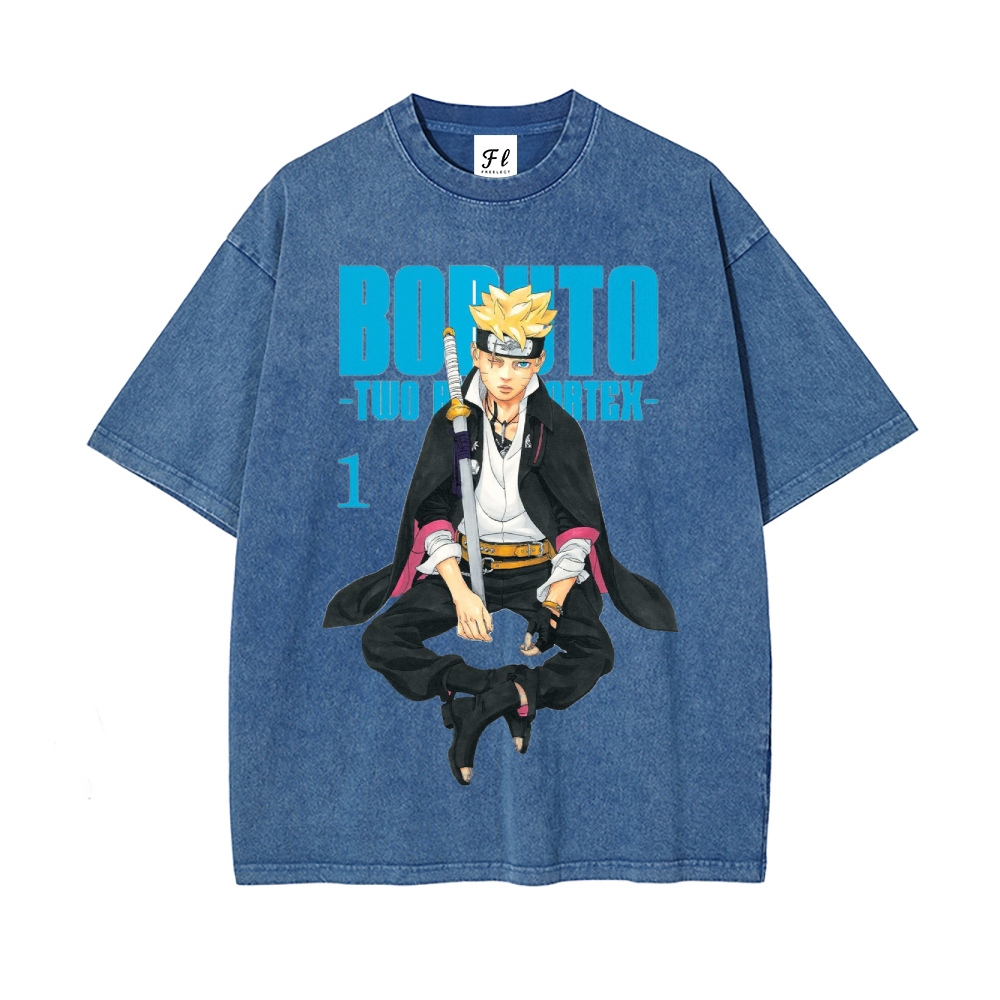Vintage Oversized T-Shirt Boruto