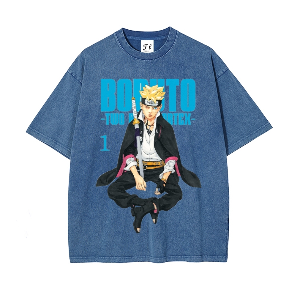 Vintage Oversized T-Shirt Boruto
