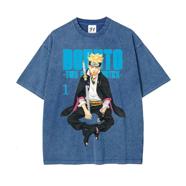 Vintage Oversized T-Shirt Boruto