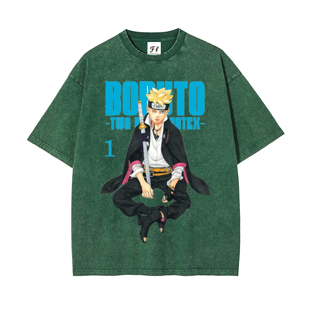 Vintage Oversized T-Shirt Boruto