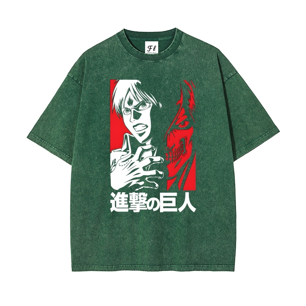 Vintage Oversized T-Shirt Attack On Titan