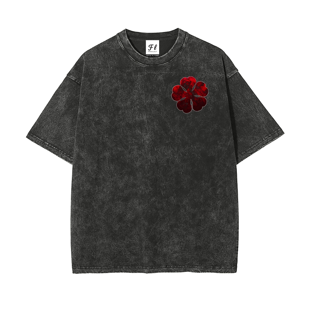 Vintage Oversized T-Shirt Black Clover