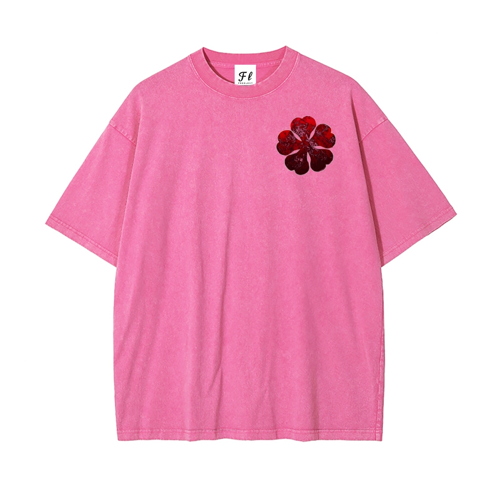 Vintage Oversized T-Shirt Black Clover