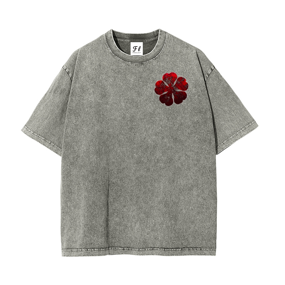 Vintage Oversized T-Shirt Black Clover