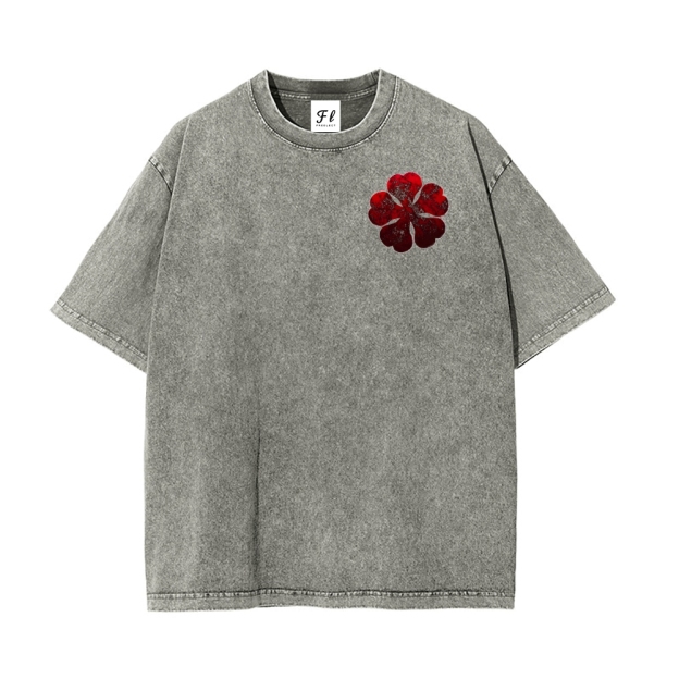 Vintage Oversized T-Shirt Black Clover