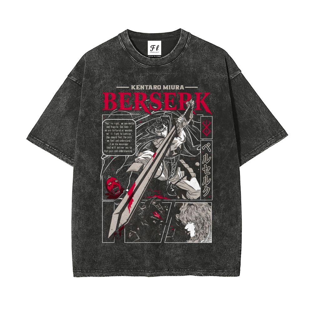 Vintage Oversized T-Shirt Berserk