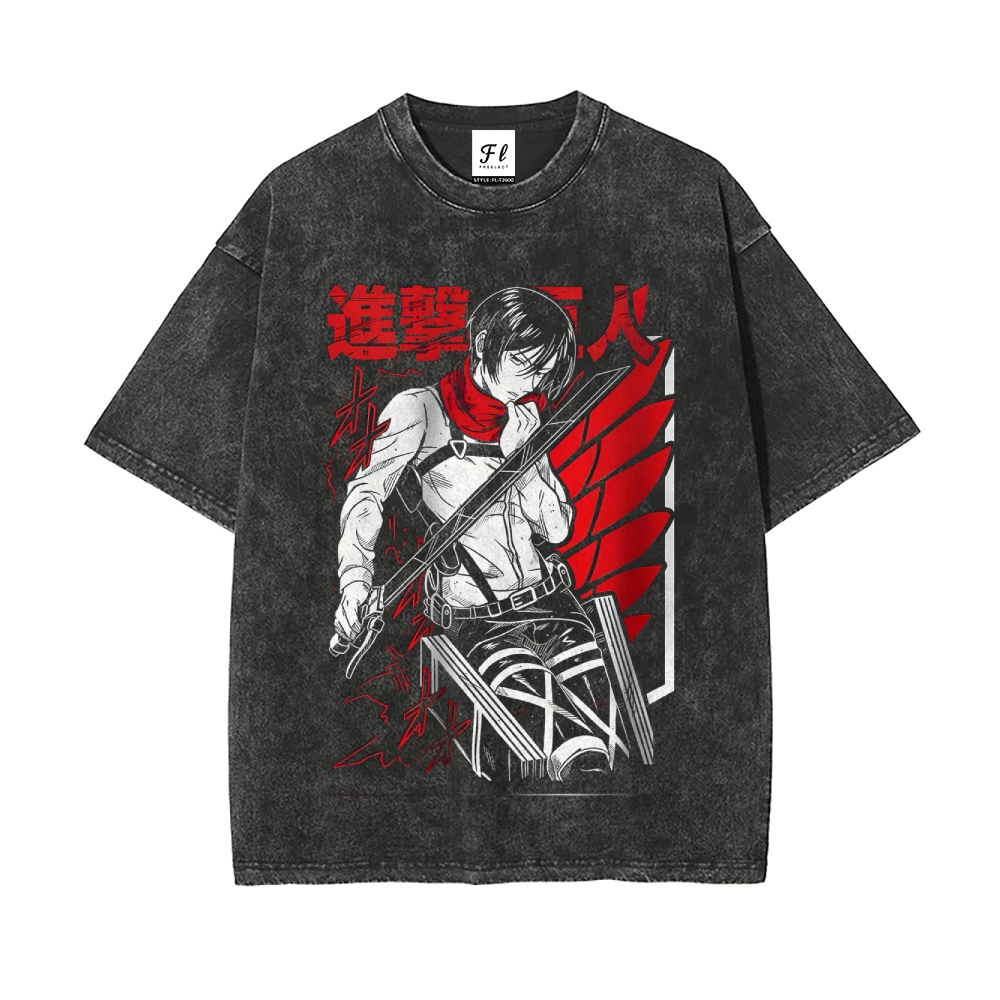 Vintage Oversized T-Shirt Attack On Titan