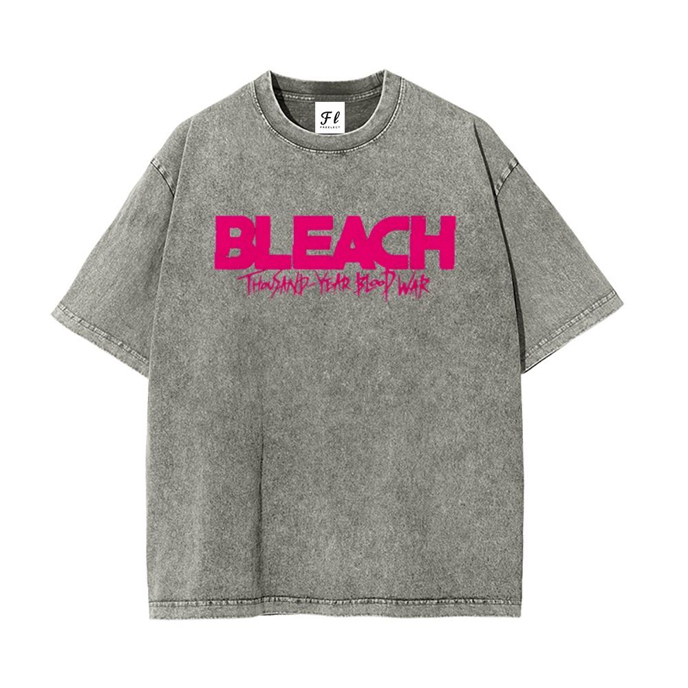 Vintage Oversized T-Shirt Bleach