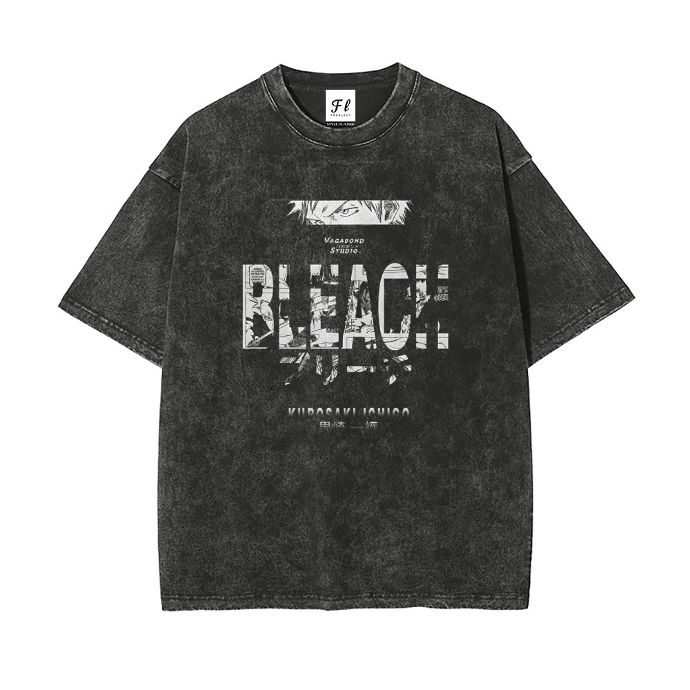 Vintage Oversized T-Shirt Bleach