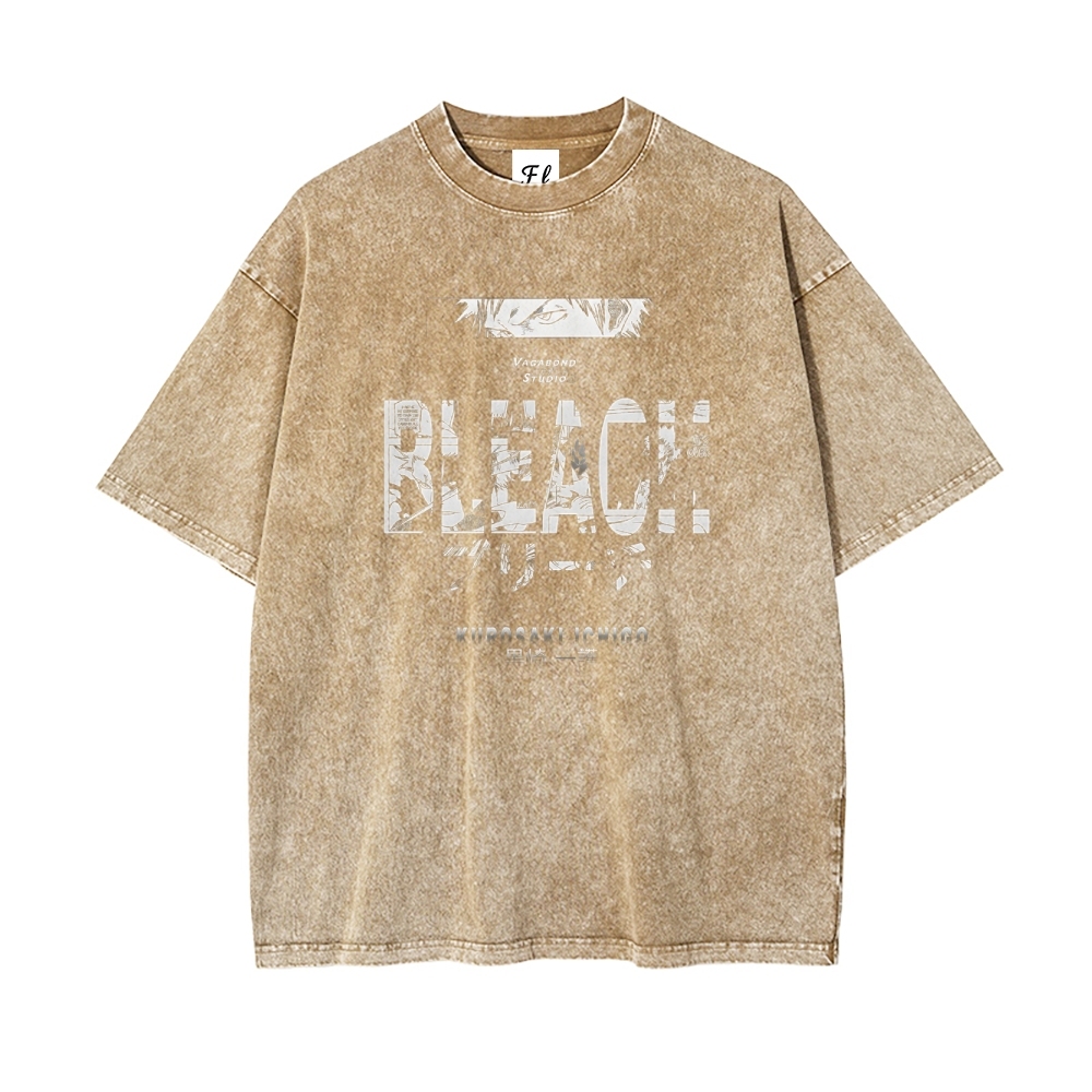 Vintage Oversized T-Shirt Bleach