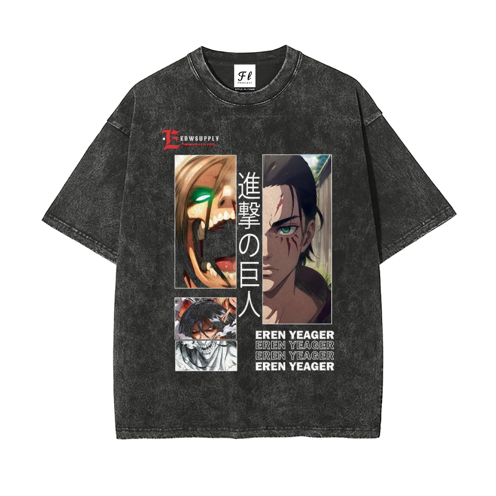 Vintage Oversized T-Shirt Attack On Titan