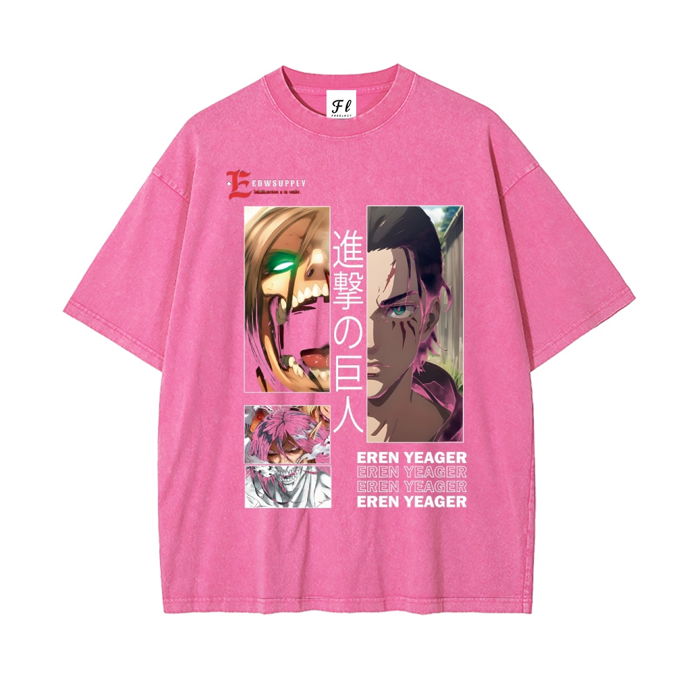 Vintage Oversized T-Shirt Attack On Titan