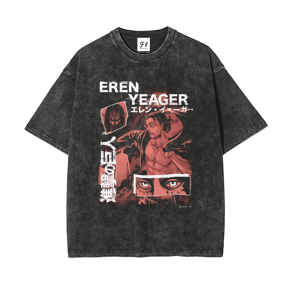 Vintage Oversized T-Shirt Attack On Titan