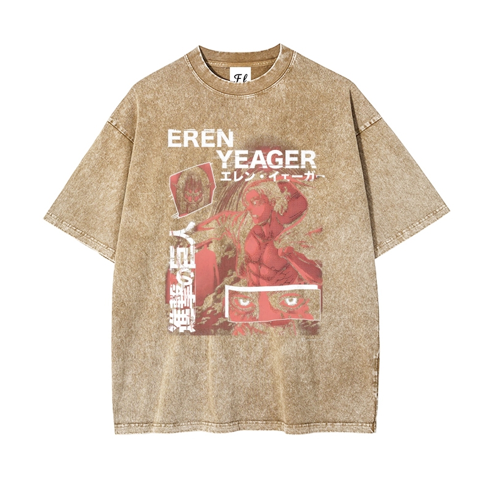 Vintage Oversized T-Shirt Attack On Titan