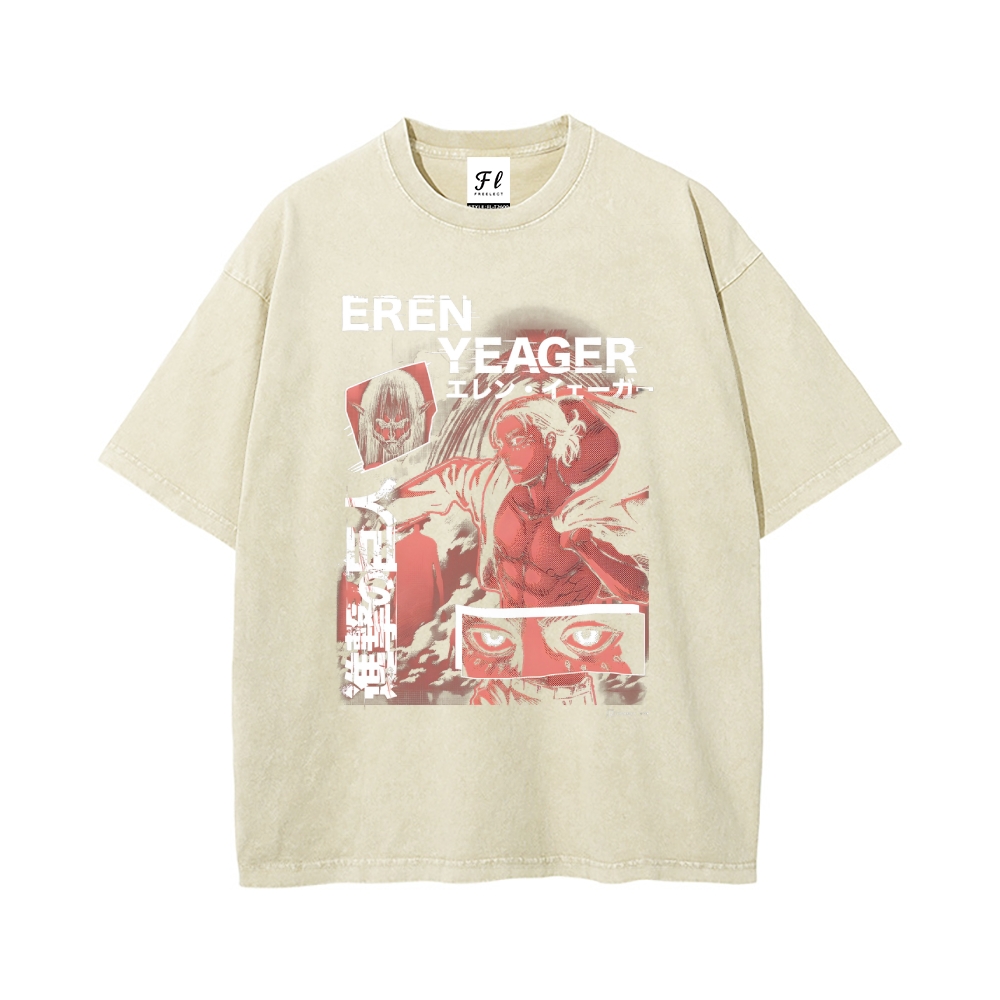 Vintage Oversized T-Shirt Attack On Titan