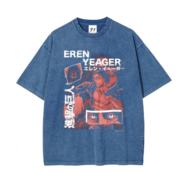Vintage Oversized T-Shirt Attack On Titan