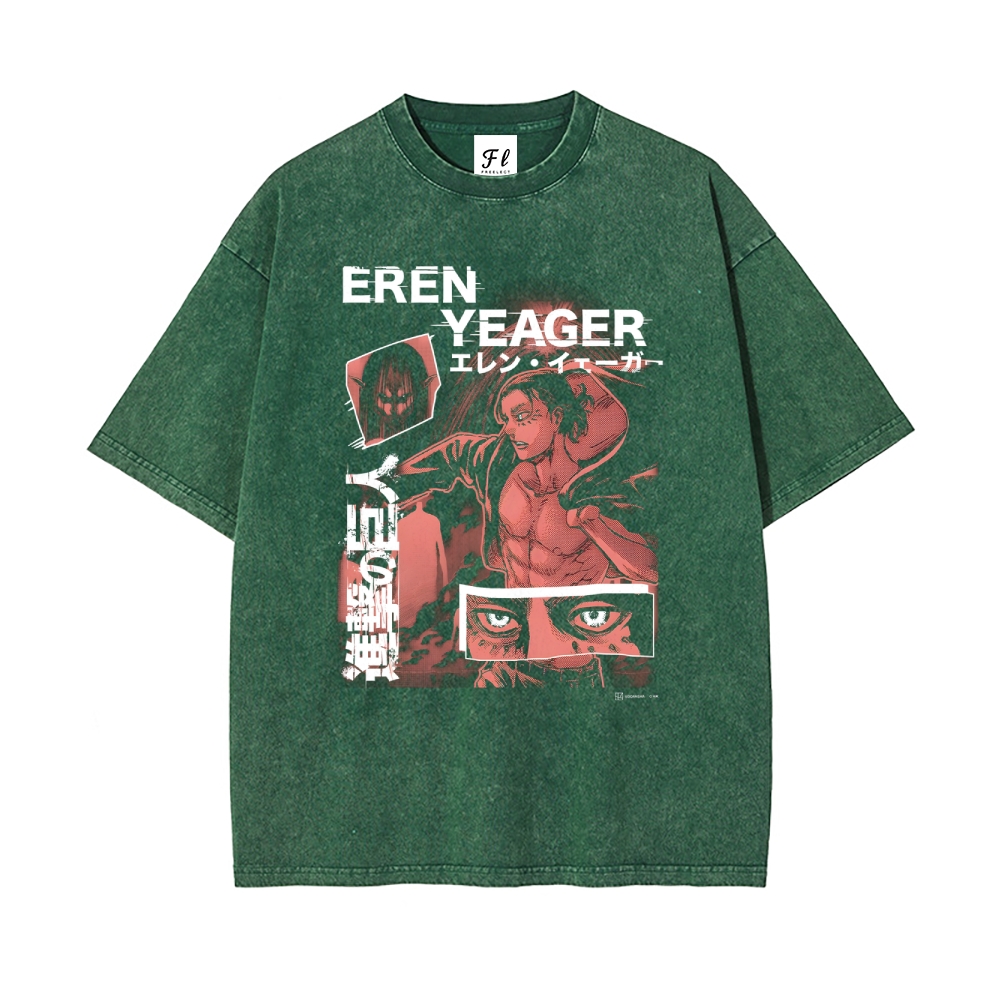 Vintage Oversized T-Shirt Attack On Titan