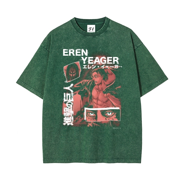 Vintage Oversized T-Shirt Attack On Titan