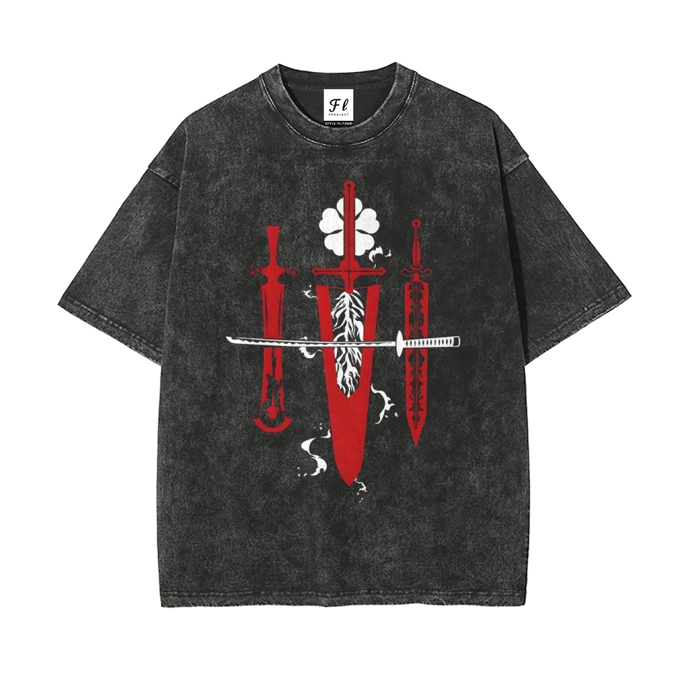Vintage Oversized T-Shirt Bleach