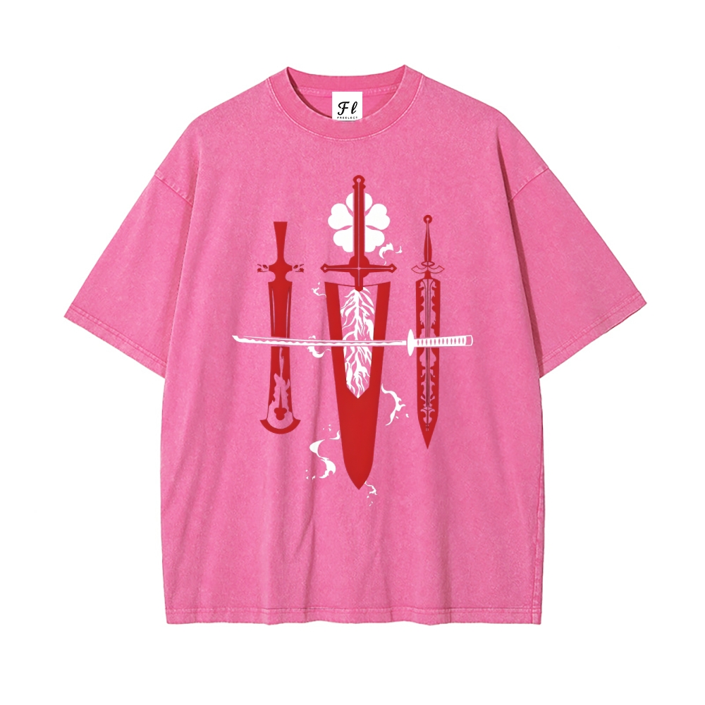 Vintage Oversized T-Shirt Bleach