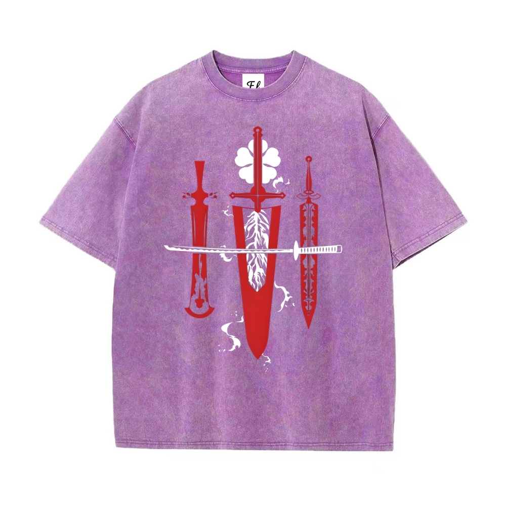 Vintage Oversized T-Shirt Bleach