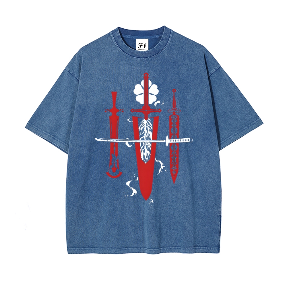 Vintage Oversized T-Shirt Bleach
