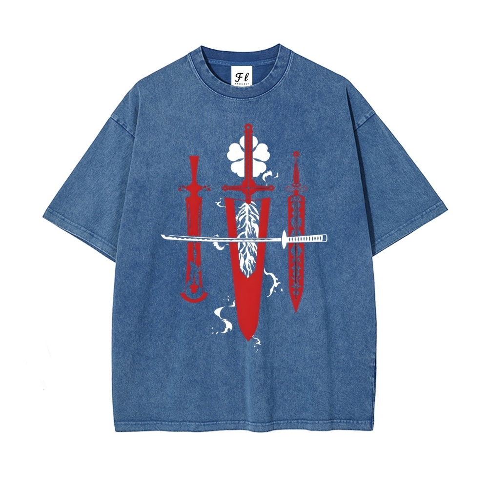 Vintage Oversized T-Shirt Bleach