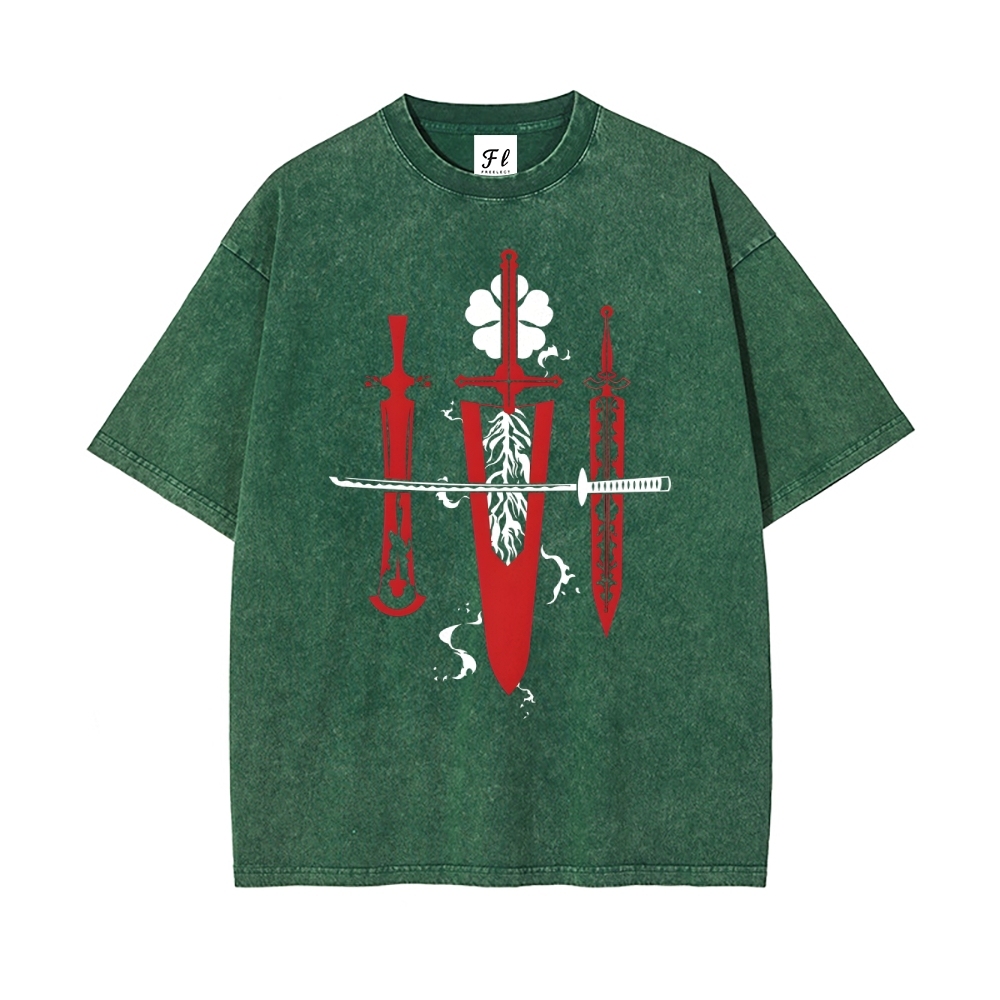 Vintage Oversized T-Shirt Bleach