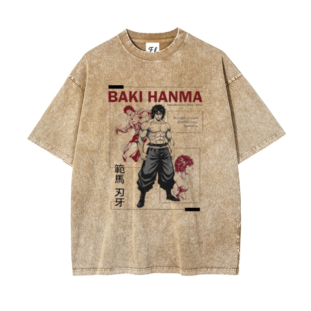 Vintage Oversized T-Shirt Baki